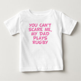 Camiseta De Bebé Mi papá juega al rugby