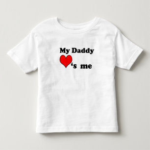 Camiseta De Bebé Mi papá me quiere