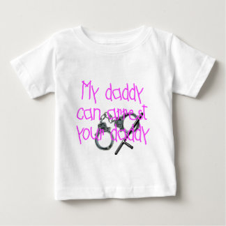 Camiseta De Bebé Mi papá puede arrestar a su papá