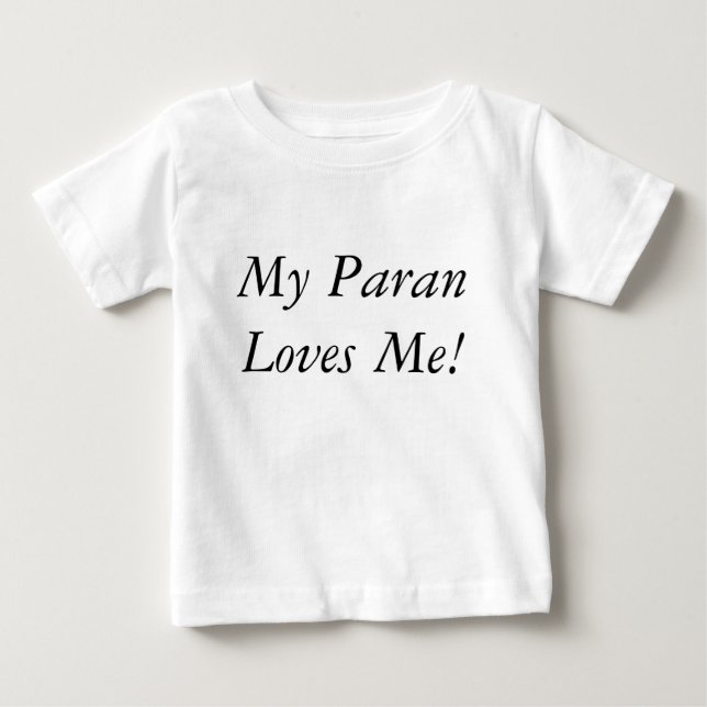 Camiseta De Bebé ¡Mi Paran me ama! (Anverso)