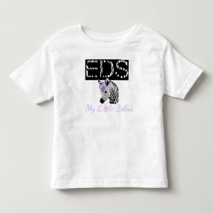 Camiseta De Bebé Mi pequeña cebra EDS Ehler-Danlos Sydrome Shirt