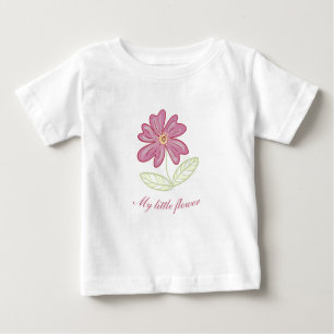 Camiseta De Bebé Mi pequeña flor primrose