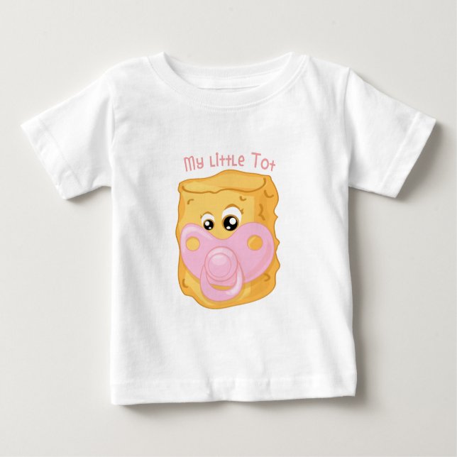 Camiseta De Bebé Mi pequeño bebé (Anverso)