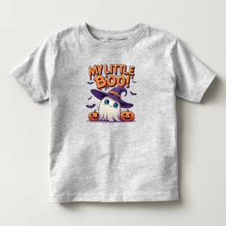 Camiseta De Bebé Mi pequeño Boo, adorable fantasma de Halloween con