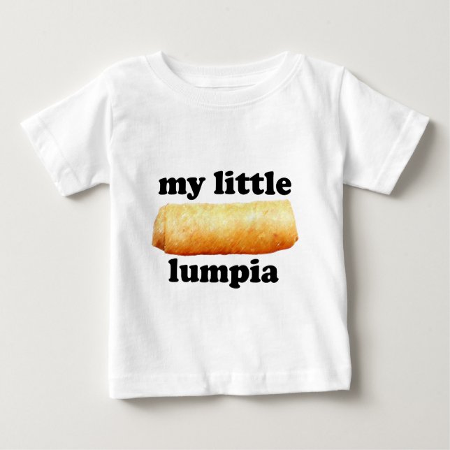 Camiseta De Bebé Mi pequeño Lumpia (Anverso)