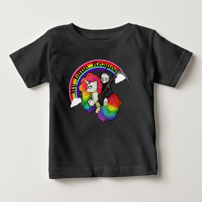 Camiseta De Bebé Mi pequeño pañal (Anverso)