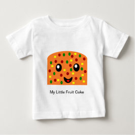 Camiseta De Bebé Mi pequeño pastel de fruta divertido