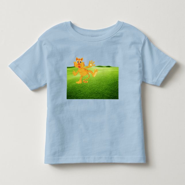 Camiseta De Bebé mi pequeño tigre (Anverso)
