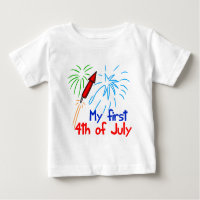 Mi primer 4 de julio, cortés fuegos artificiales