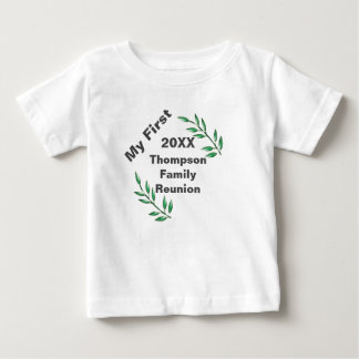 Camiseta De Bebé Mi primer árbol de la unión familiar ramifica Keep
