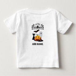 Camiseta De Bebé Mi primer bebé de Halloween personalizado