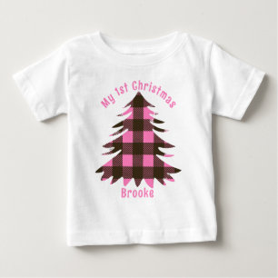 Camiseta De Bebé Mi primer bebé de Navidad