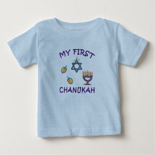 Camiseta De Bebé Mi primer Chanukah
