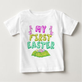 Camiseta De Bebé Mi primer Chica de Pascua