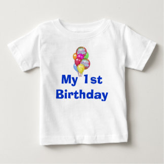 Camiseta De Bebé Mi primer cumpleaños