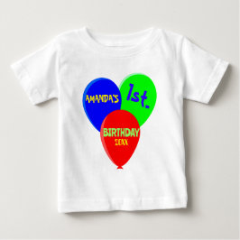 Camiseta De Bebé Mi primer cumpleaños divertido cumpleaños
