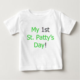 Camiseta De Bebé ¡Mi primer Día de San Patente!