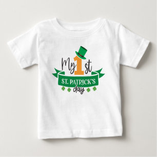 Camiseta De Bebé Mi primer Día de San Patricio