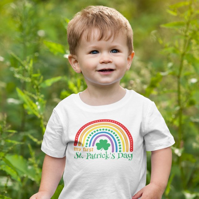 Camiseta De Bebé Mi primer Día de San Patricio (Subido por el creador)