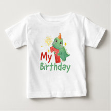 Mi primer dinosaurio de cumpleaños, 1 año