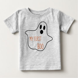 Camiseta De Bebé Mi primer diseño de boo de Halloween
