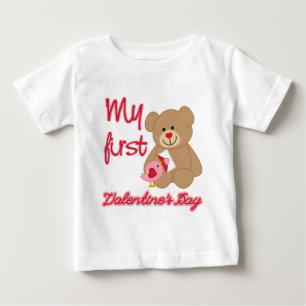 Camiseta De Bebé Mi primer El día de San Valentín