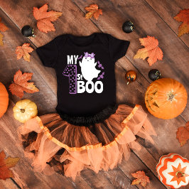 Camiseta De Bebé mi primer halloween boo Fantasma espeluznante