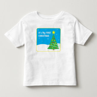 Camiseta De Bebé Mi primer Navidad