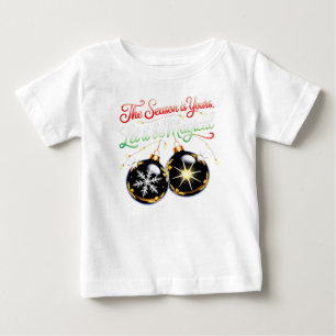 Camiseta De Bebé "Mi Primer Navidad Mágico" Adorno Navideño Chri