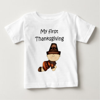 Camiseta De Bebé Mi primer niño de Acción de Gracias #2 *camiseta*