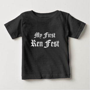 Camiseta De Bebé Mi primer renacimiento del bebé del Festival Ren