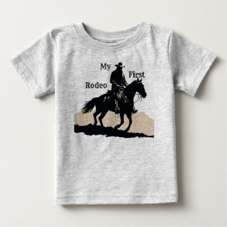 Camiseta de bebé 'Mi Primer Rodeo' para cumpleaños