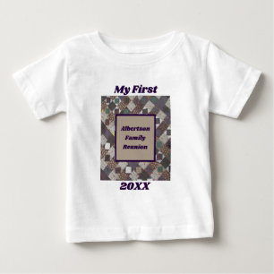 Camiseta De Bebé Mi primera familia de congresistas de la Reunión Q