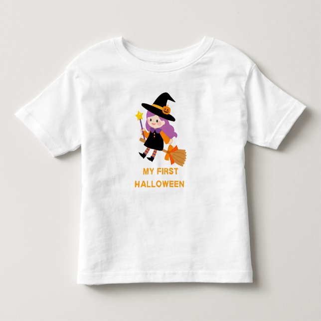 Camiseta De Bebé Mi primera halloween (Anverso)