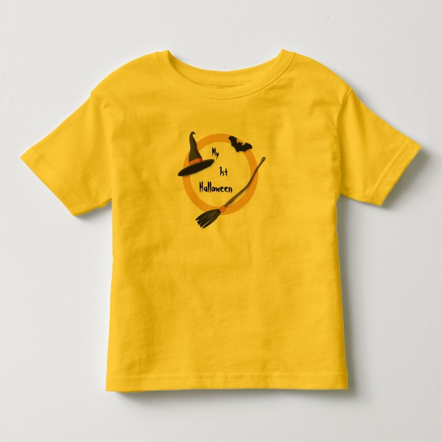 Camiseta De Bebé Mi primera Halloween - (Anverso)