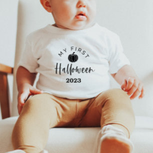 Camiseta De Bebé Mi primera Halloween 2023