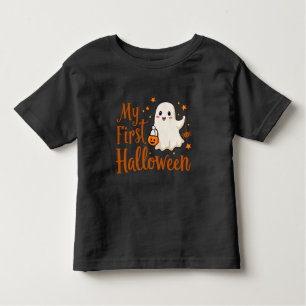 Camiseta De Bebé Mi primera Halloween - Niños con diseño de fantasm