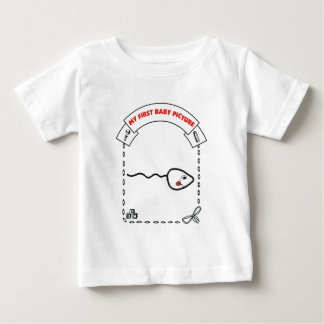 CAMISETA DE BEBÉ MI PRIMERA IMAGEN DEL BEBÉ