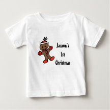 Mi primera Navidad Gingerbread Baby T shirt