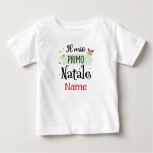 Camiseta De Bebé Mi primera Navidad - Il Mio Primo Natale