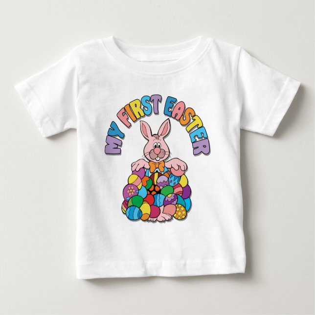 Camiseta De Bebé Mi primera Pascua (Anverso)