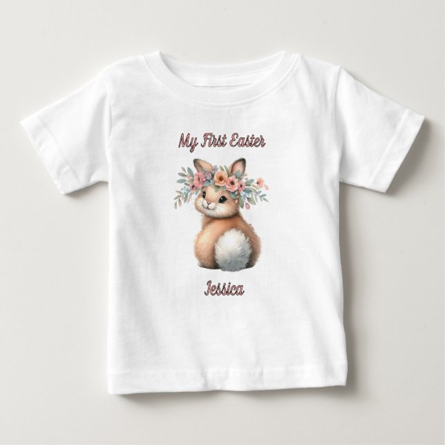 Camiseta De Bebé Mi primera Pascua (Anverso)