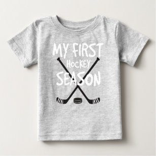 Camiseta De Bebé Mi primera temporada de hockey sobre césped