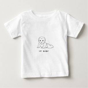 Camiseta De Bebé Mi querido bebé