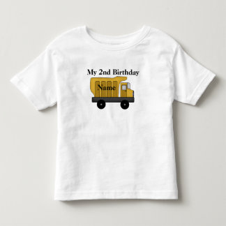 Camiseta De Bebé Mi segundo personalizar de cumpleaños.