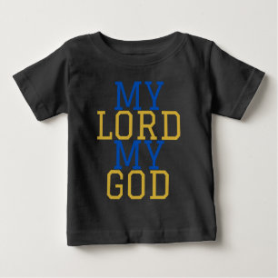 Camiseta De Bebé Mi Señor Mi Dios Bíblico
