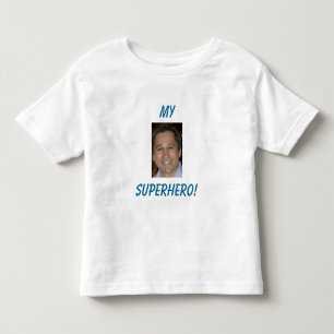 Camiseta De Bebé ¡Mi, super héroe! - Modificado para requisitos