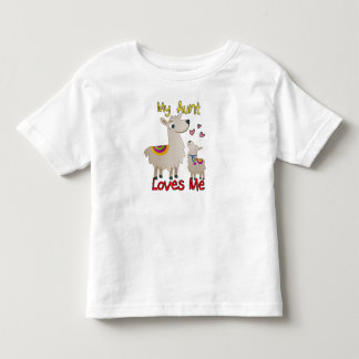 Camiseta De Bebé Mi tía me ama a mí llama