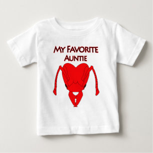 Camiseta De Bebé Mi tía preferida