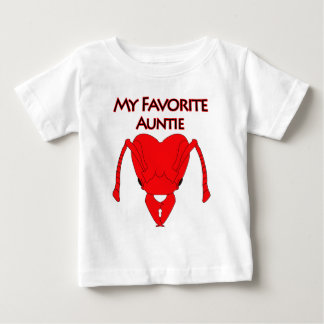 Camiseta De Bebé Mi tía preferida